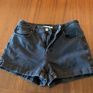 Black Pacsun Mom Jean Shorts